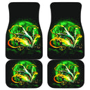 Mega X Rayquaza Moonlight Car Floor Mats Anime Car Accessories Nearkii