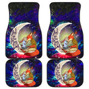 Fox Couple Love You To The Moon Galaxy Car Mats Nearkii