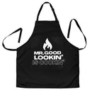Mr. Good Looking Is Cooking Custom Apron Gift for Cooking Guys Nearkii