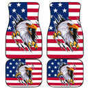Bald Eagle USA Flag Car Floor Mats Car Accessories Nearkii