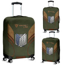 Attack On Titan Logo Luggage Cover Suitcase Protector Nearkii