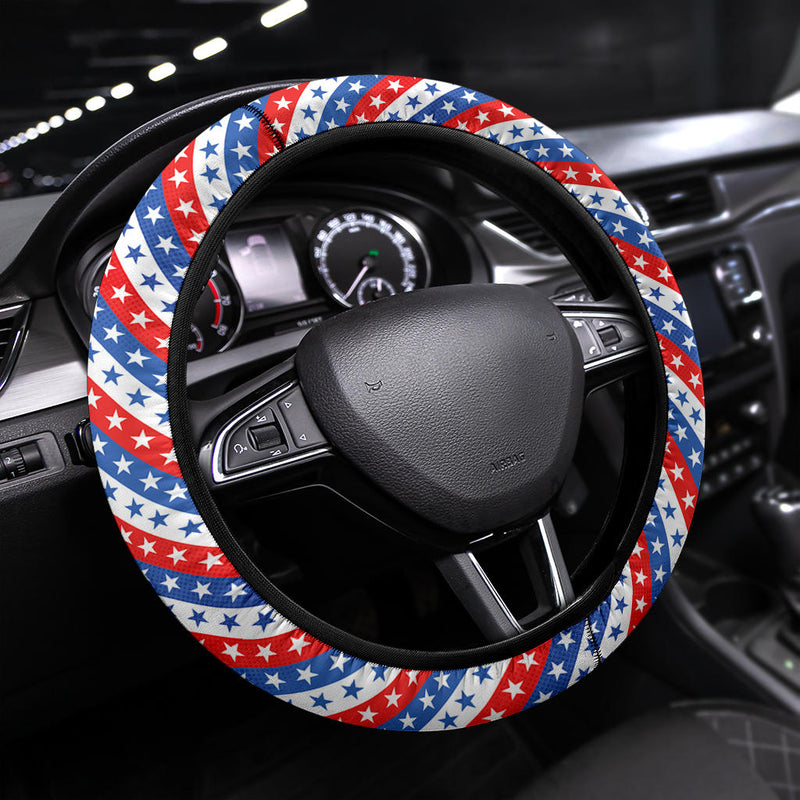 American Flag Style Premium Car Steering Wheel Cover Nearkii