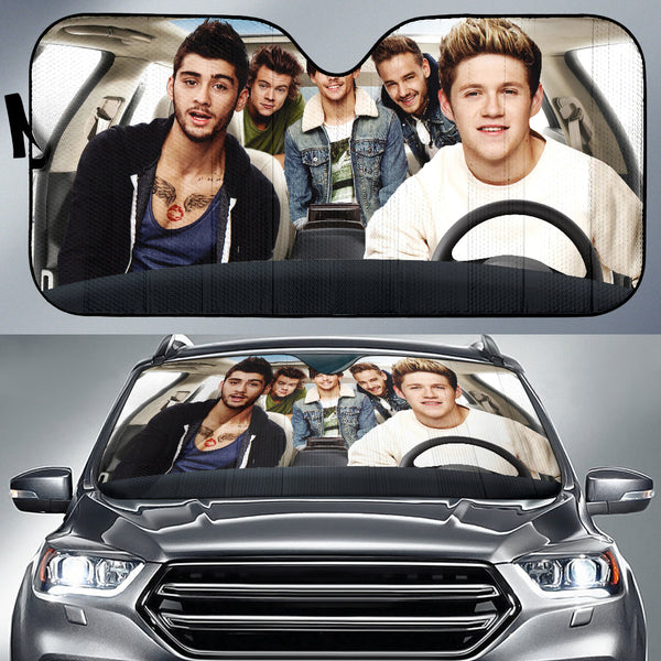 One clearance direction sunshade
