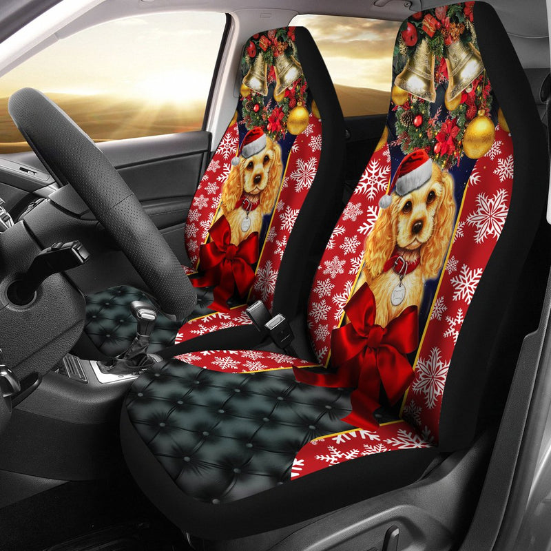 Dog Cross Embroidery Premium Custom Car Premium Custom Car Seat Covers Decor Protectors Decor Protector Nearkii