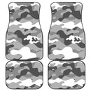 Camo Bright Black And White Car Floor Mats Car Accessories Nearkii