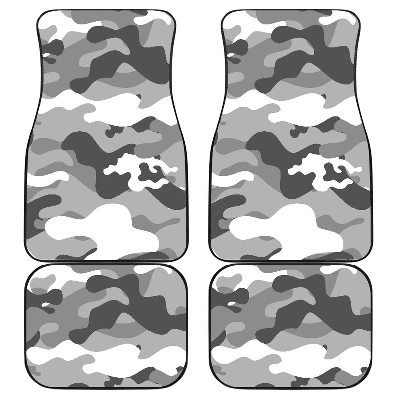 Camo Bright Black And White Car Floor Mats Car Accessories Nearkii