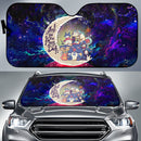 Ghibli Character Love You To The Moon Galaxy Car Auto Sunshades Nearkii