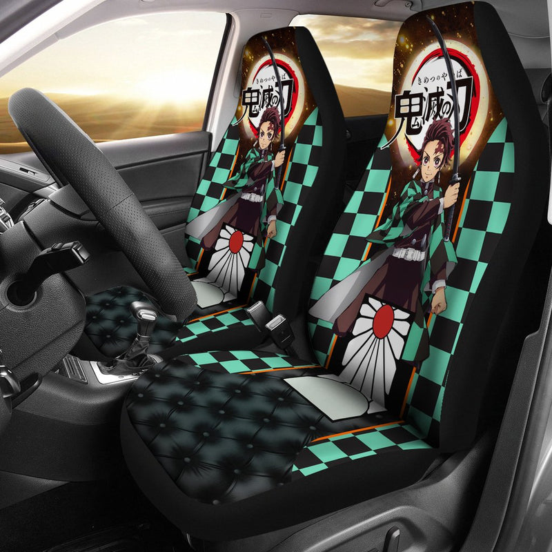 Tanjiro Premium Custom Premium Custom Car Premium Custom Car Seat Covers Decor Protectors Decor Protector Nearkii