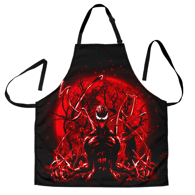 Carnage Moonlight Custom Apron Best Gift For Anyone Who Loves Cooking Nearkii