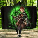 Tanjiro Moonlight Economy Hooded Blanket Nearkii