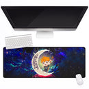 Hinata Haikyuu Love You To The Moon Galaxy Mouse Mat Nearkii