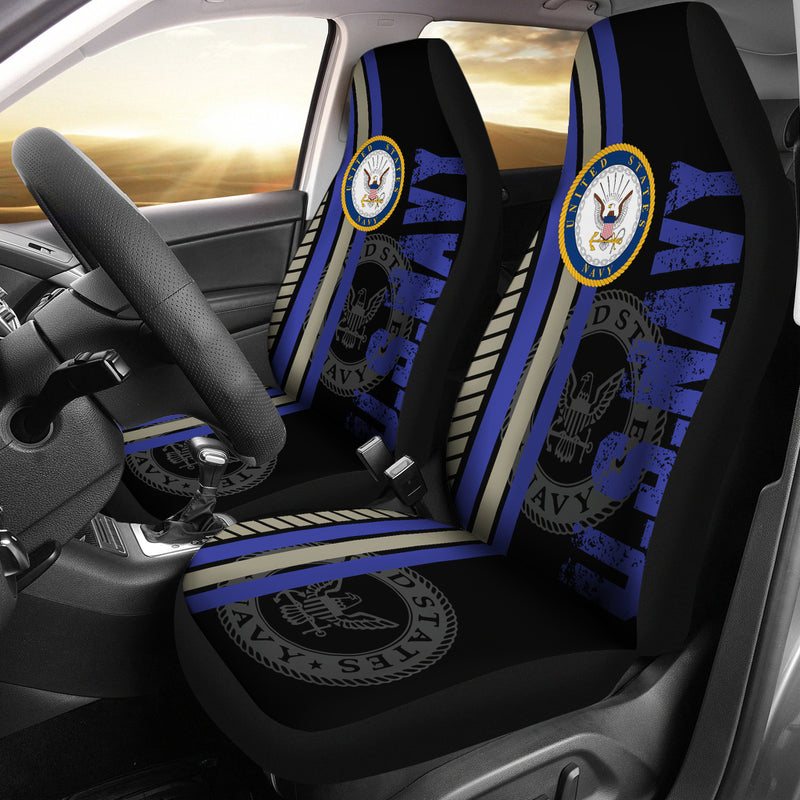 Best US Navy Premium Custom Car Seat Covers Decor Protector Nearkii