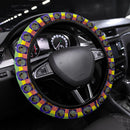 Baby Yoda Rainbow Car Steering Wheel Cover Nearkii