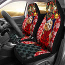 Cavachon Shih Tzu Puppy Premium Custom Car Premium Custom Car Seat Covers Decor Protectors Decor Protector Nearkii