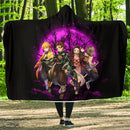Demon Slayer Team Pink Moonlight Economy Hooded Blanket Nearkii