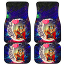 Beauty And The Beast Love You To The Moon Galaxy Car Mats Nearkii