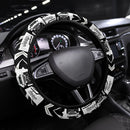 White Jeep Car Steering Wheel Cover Nearkii