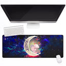 Darling In The Franxx Hiro And Zero Two Love You To The Moon Galaxy Mouse Mat Nearkii