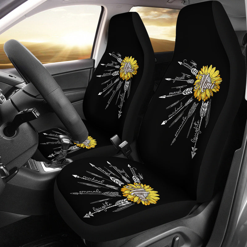 Best Sunflowers Art Premium Custom Car Seat Covers Decor Protector Nearkii