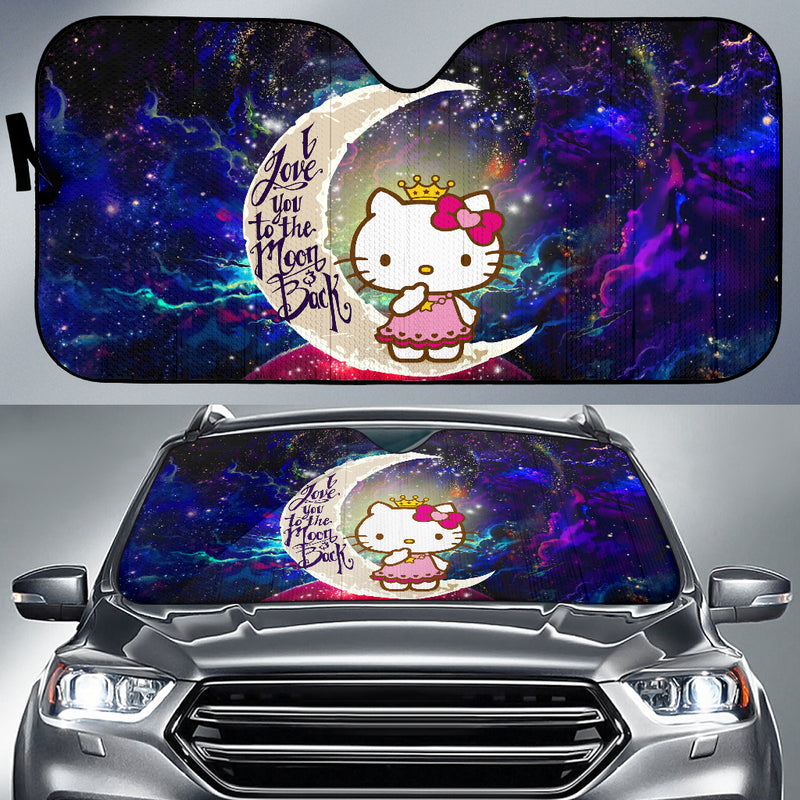 Hello Kitty Love You To The Moon Galaxy Car Auto Sunshades Nearkii