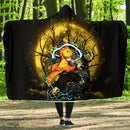 Zenitsu Moonlight Economy Hooded Blanket Nearkii