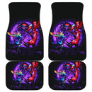 Pokemon X Y Yvelt And Xerneas Moonlight Car Floor Mats Anime Car Accessories Nearkii