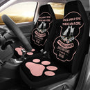 Best Once Upon A Time There Was A Girl Who Love Dogs And Goats Premium Custom Car Seat Covers Decor Protector Nearkii