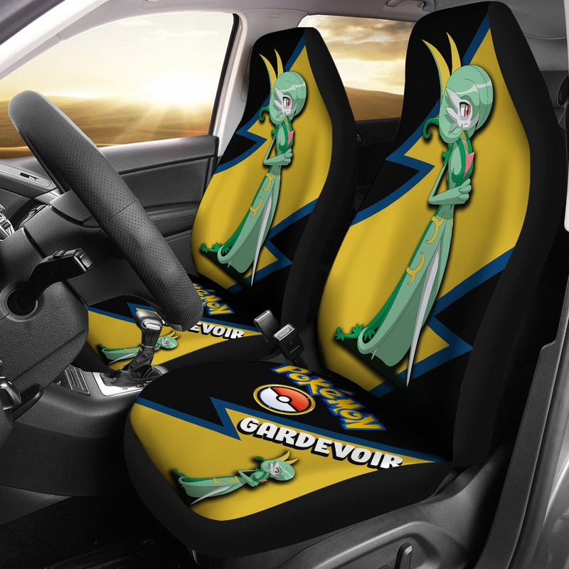 Gardevoir Car Seat Covers Custom Anime Pokemon Car Accessories Nearkii