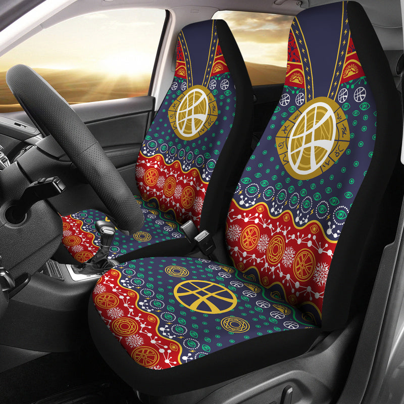Dr Strange Christmas Premium Custom Car Seat Covers Decor Protectors Nearkii