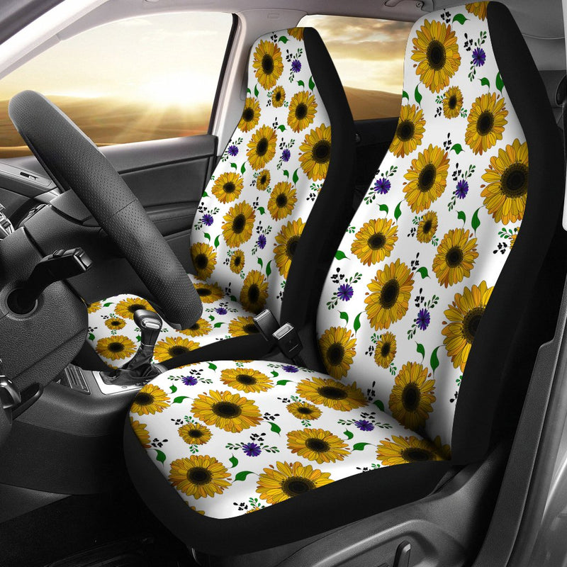 Best Sunflower Pattern Hd Premium Custom Car Seat Covers Decor Protector Nearkii