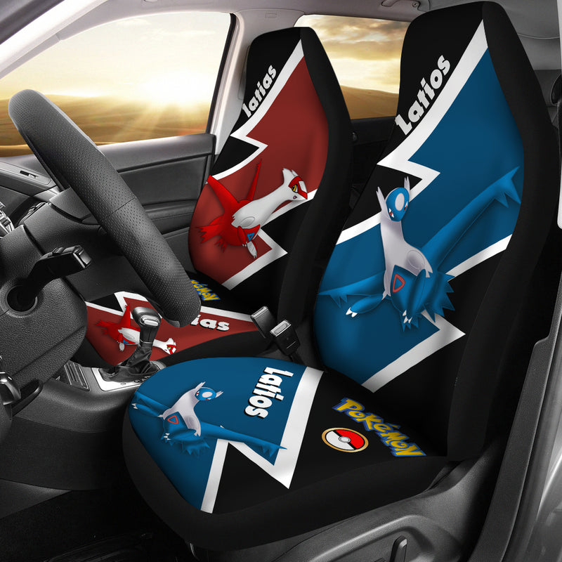 Latios Latias Pokemon Premium Custom Car Seat Covers Decor Protectors Nearkii