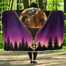 Baby Yoda Galaxy Zipper Economy Hooded Blanket Nearkii