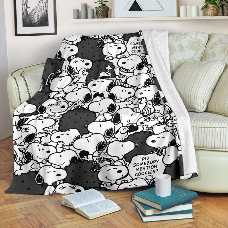 Snoopy Dog Premium Blanket Nearkii