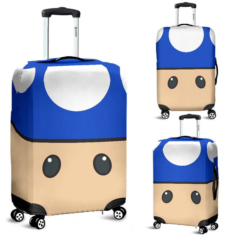 Mario Mushroom Luggage Cover Suitcase Protector Nearkii