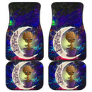 Baby Groot Love You To The Moon Galaxy Car Mats Nearkii