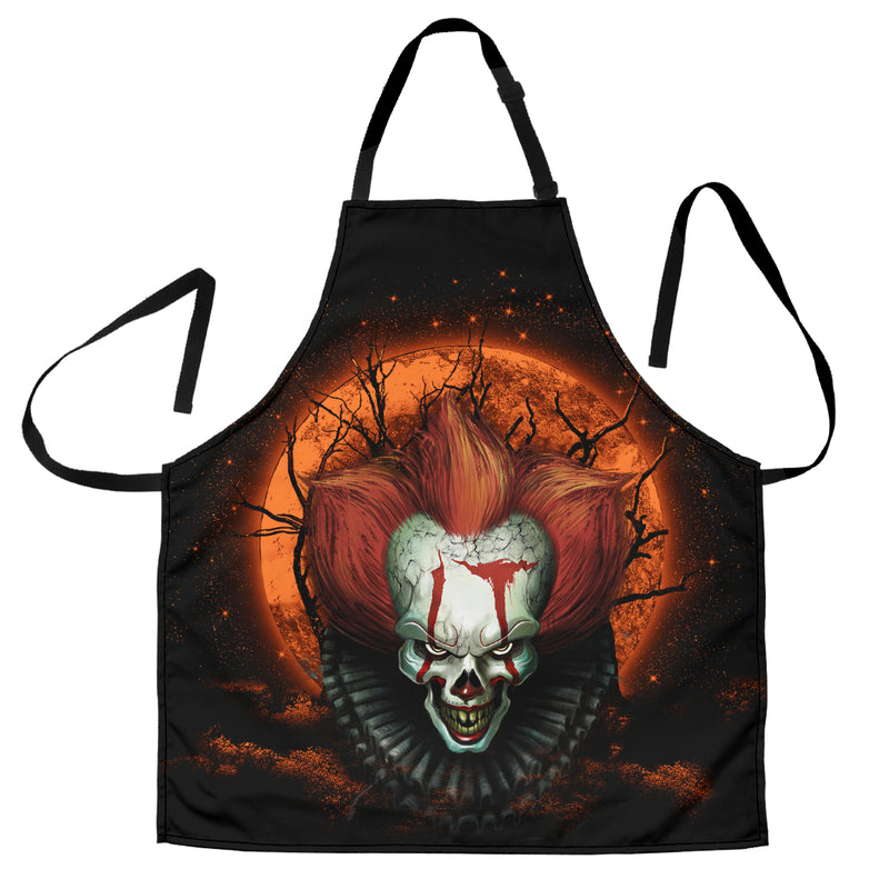 It Horror Movie Moonlight Custom Apron Best Gift For Anyone Who Loves Cooking Nearkii