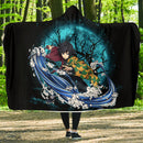 Tomioka Giyuu Moonlight Economy Hooded Blanket Nearkii