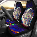Ghibli Character Love You To The Moon Galaxy Car Seat Covers