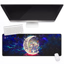 Ghibli Character Love You To The Moon Galaxy Mouse Mat Nearkii