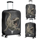 Velociraptor Angry 3D Dinosaur Jurassic World Zipper Luggage Cover Suitcase Protector Nearkii