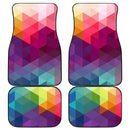 Triangles Pattern Car Floor Mats Car Accessories Nearkii