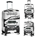 White Jeep Luggage Cover Suitcase Protector Nearkii