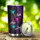 Best Custom Butterfly Faith Hope Love Personalized Tumbler Nearkii