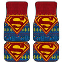 Superman Christmas Car Floor Mats Car Accessories Nearkii