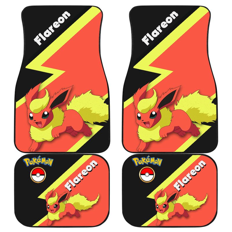 Flareon 2 Pokemon Car Floor Mats Car Accessories Nearkii