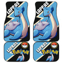 Lapras Car Floor Mats Custom Anime Pokemon Car Interior Accessories Nearkii