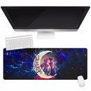 SAO Sword Art Online Asuna Kirito Love You To The Moon Galaxy Mouse Mat Nearkii
