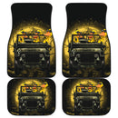 Funny Ducks Drive Jeep Moonlight Halloween Car Floor Mats Car Accessories