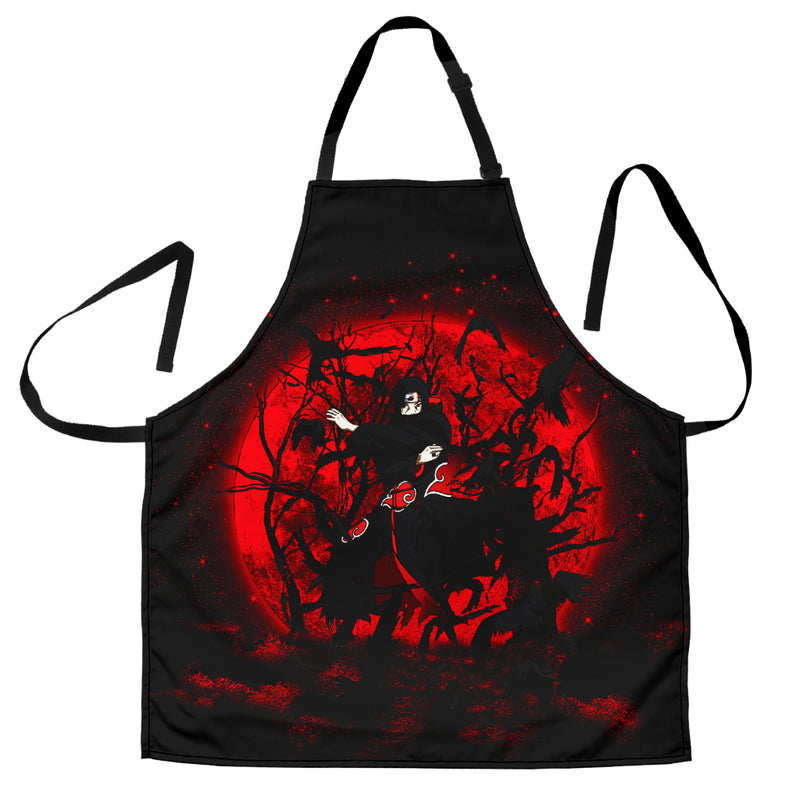 Itachi Moon Reg Moonlight Custom Apron Best Gift For Anyone Who Loves Cooking Nearkii