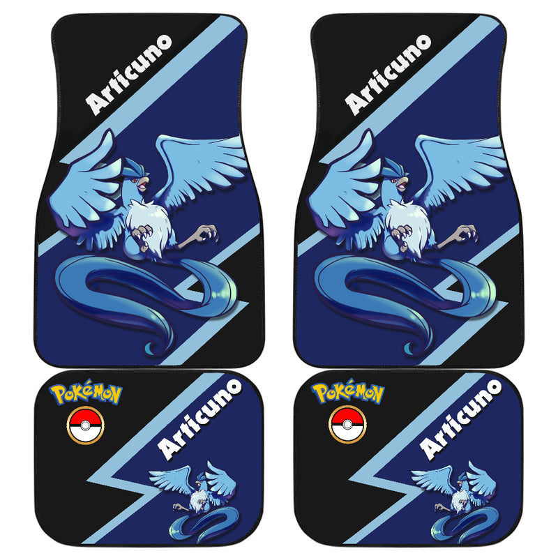 Articuno Pokemon Car Floor Mats Car Accessories Nearkii